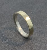 David Tishbi Hammered Gold Wrapped Band