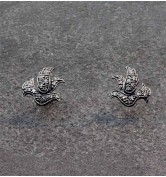 Rhyme & Reason Swirl Baby Dove Stud Earrings