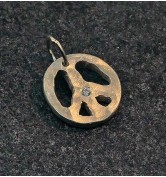 Julez Bryant Silver Peace Pendant