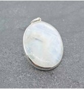 Pamela Huizenga Rainbow Moonstone Pendant