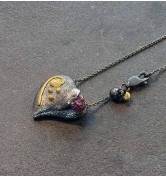 Rhyme & Reason Love Collection Heart Necklace