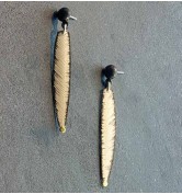 Susan Mahlstedt Leaf Earrings