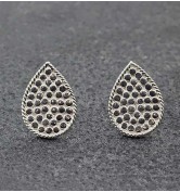 Anna Beck Sterling Tear Drop Earrings