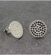 Anna Beck Sterling Balance Earrings